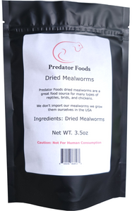 Predator Foods - Dried Mealworms