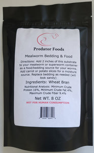Predator Foods Mealworm Bedding & Food